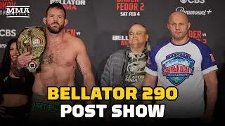 Reaction To Fedor's Final Fight, Bellator's CBS Debut | Bellator 290 Post-Fight Show | MMA Fighting