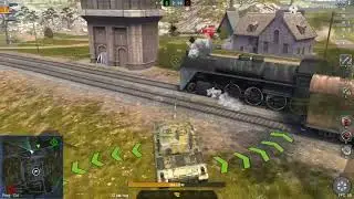 WoT Blitz - Industrial Zone - Alpenstadt - Winter Malynyvka