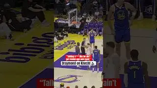 Draymond trash talking Dalton Knecht