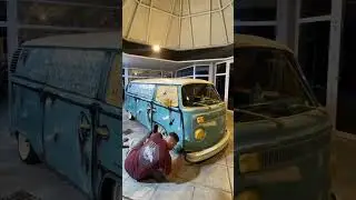 VW Bulli T2 Stilbruch- mega coole lackierung #vw #shortvideo #shortsyoutube #airbrush