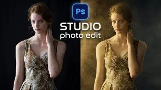 How to Make Studio Portrait Effect in Photoshop | Step-by-Step Photo Editing Photoshop Tutorial
