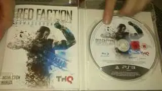 Nostalgamer Reboxes Red Faction Armageddon On Sony Playstation 3 Three UK PAL System Version Reverse