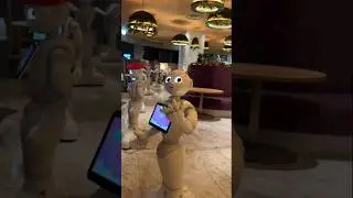 Japan's Best Robot Restaurant | Dance With Robot #robot #technology #shorts