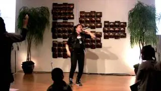 Erica Cumbo performs 