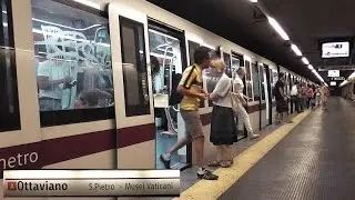 Rome Metro Line A - Ottaviano (Vatican Museum) Station