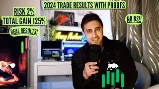МОИ РЕЗУЛЬТАТЫ ТОРГОВЛИ В 2024 ГОДУ | 123 % прибыли | 2 % риска | Реальный результат | БЕЗ ВРЕДА!!