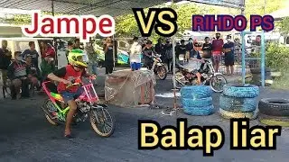 Balap liar 10jt gandeng fu porting. jampe Vs Ridho ps