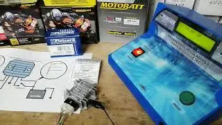 Análisis Rectificador PIETCARD 1267 monofásico CC para motos Honda Yamaha 125 a 200 cc Keeway