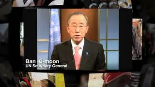 UN-Generalsekret&auml;r Ban Ki-moon &uuml;ber das UN Weltern&auml;hrungsprogramm
