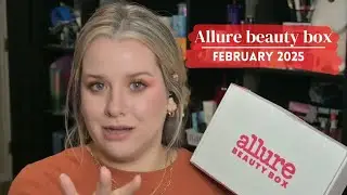 FEBRUARY ALLURE BEAUTY BOX 2025 OPENING