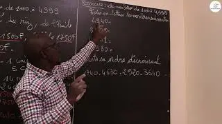 Cours - CE1 - Mathématiques: Activités Numériques / les nombres de 1000 à 4999 / M. Guèye