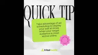 Quick Tip: Ad Scheduling
