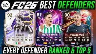 BEST DEFENDERS (CB) IN FC 26 RANKED & MY TOP 5 - FC 26