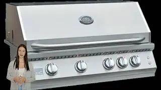 Kokomo Grills  32 Professional Built in 4 Burner Gas Grill  72000 BTUs