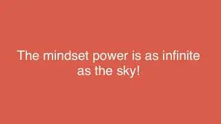 MINDPOWER - THE MINDSET BY MAYURA SHEKATKAR