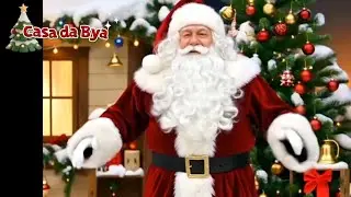 A chegada do Papai Noel 🎅 ❤️ 