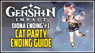 Diona Hangout Memory 1 - Genshin Impact Hangout Event