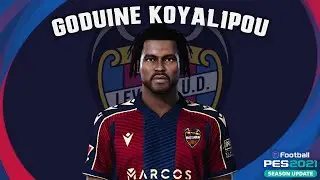 Goduine Koyalipou🇨🇫 (Levante UD) How to create in Pes 2021