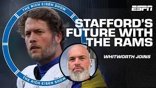 Talking Matthew Stafford's Rams future with former teammate Andrew Whitworth 🔮 | The Rich Eisen Show