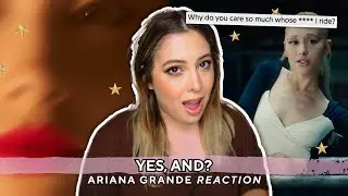 ariana grande responds to her critics in 'yes, and?' 💋 ariana grande *song & music video reaction*