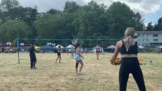 6/14 Women&rsquo;s Grass Triples Winners Semifinals Set 2: Jess&rsquo;s team