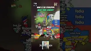 What is the stereotype about your country? 🫢 #geography #map #europe #shorts