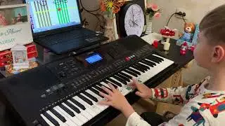 Ivan Il (7).  &laquo;Rainbow&raquo; (Cross-Hand Variation) на Р1 с сольфеджированием.