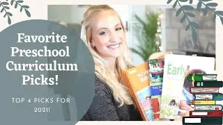 Top Preschool Curriculum Picks 2021 || Favorite Preschool Curriculum!!