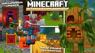 BEST Resource Pack Action & Stuff Hallowen Update 1.7 (new name tags, props etc.)