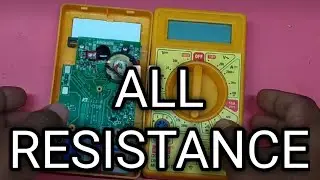 multimeter all resistance || code and value
