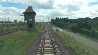Cab ride train; Bremen Inlandshafen - Gelsenkirchen-Bismarck (20240614)