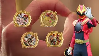 4 newly acquired Sentai Rings GozyuWolf