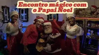 Aninha visita a casa do Papai Noel