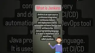 what is jenkins? 🤔 || A short definition of jenkins #shorts #springboot #shortfeed