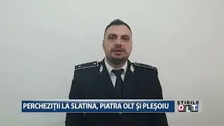 PERCHEZITII LA SLATINA PIATRA OLT SI PLESOIU 1603