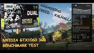 Assassin's Creed Valhalla Benchmark Test - ASUS NVIDIA 1060 3GB