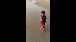 Shubh & Shaurya&rsquo;s Fun Beach Adventure | Playing with Sand & Making Castles!