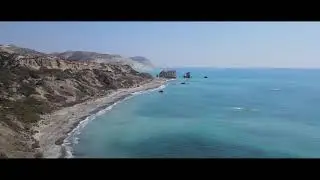Aphrodite's Rock drone video