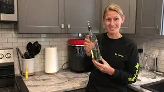 Clear Glass Olive Oil Dispenser Bottle Review