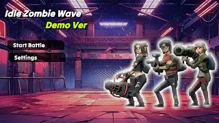 Idle Zombie Wave: Survivors Demo Full Gameplay (2025) #idlezombiewave