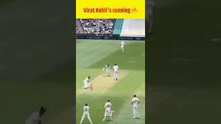 Virat Kohli&rsquo;s running between the wickets is pure fire 🔥 #viratkohli #kingkohli #shorts #cricket