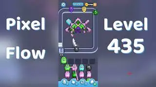 🎮 Pixel Flow Level 435 Walkthrough | Go Answer 🧩✨