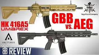GBB vs. AEG | VFC HK416A5 vs. Arcturus HK416A5 Airsoft Review Deutsch