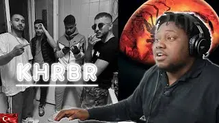 Ati242 - KHRBR ft. Uzi, Batuflex, Lvbel C5, Motive & Lil Murda | TURKISH RAP REACTION