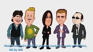 Gyllene Tider Show intro 2013 With English subtitles