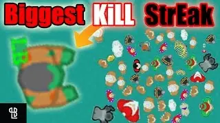 Biggest Kill streak ever in Braains.io | Biggest Zombie ever in braainsio