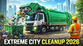 &ldquo;Extreme City Cleanup 2026 🚛 | Realistic Garbage Truck Simulator Gameplay&rdquo;