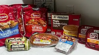 Tyson and Jimmy Dean Coupon Haul 14 items for $50