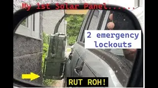 1st solar panel... SOLD Scooter! Work at home, Gas can almost hit, Grand Cherokee & house lockouts