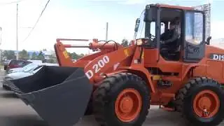Фронтальный погрузчик DISD SD200 - Демонстрация модели. В наличии. Купить в &laquo;ИнтерСибКар&raquo;
